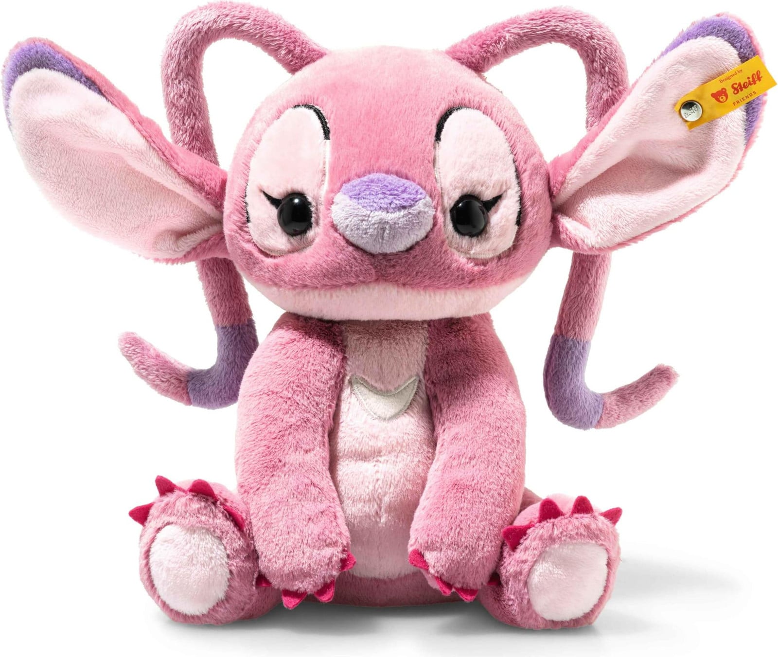 Steiff Disney Engel Lilo & Stitch knuffel, roze, 23 cm