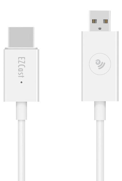 Acer EZCast CS2 USB-C naar HDMI adapter voor directe verbinding