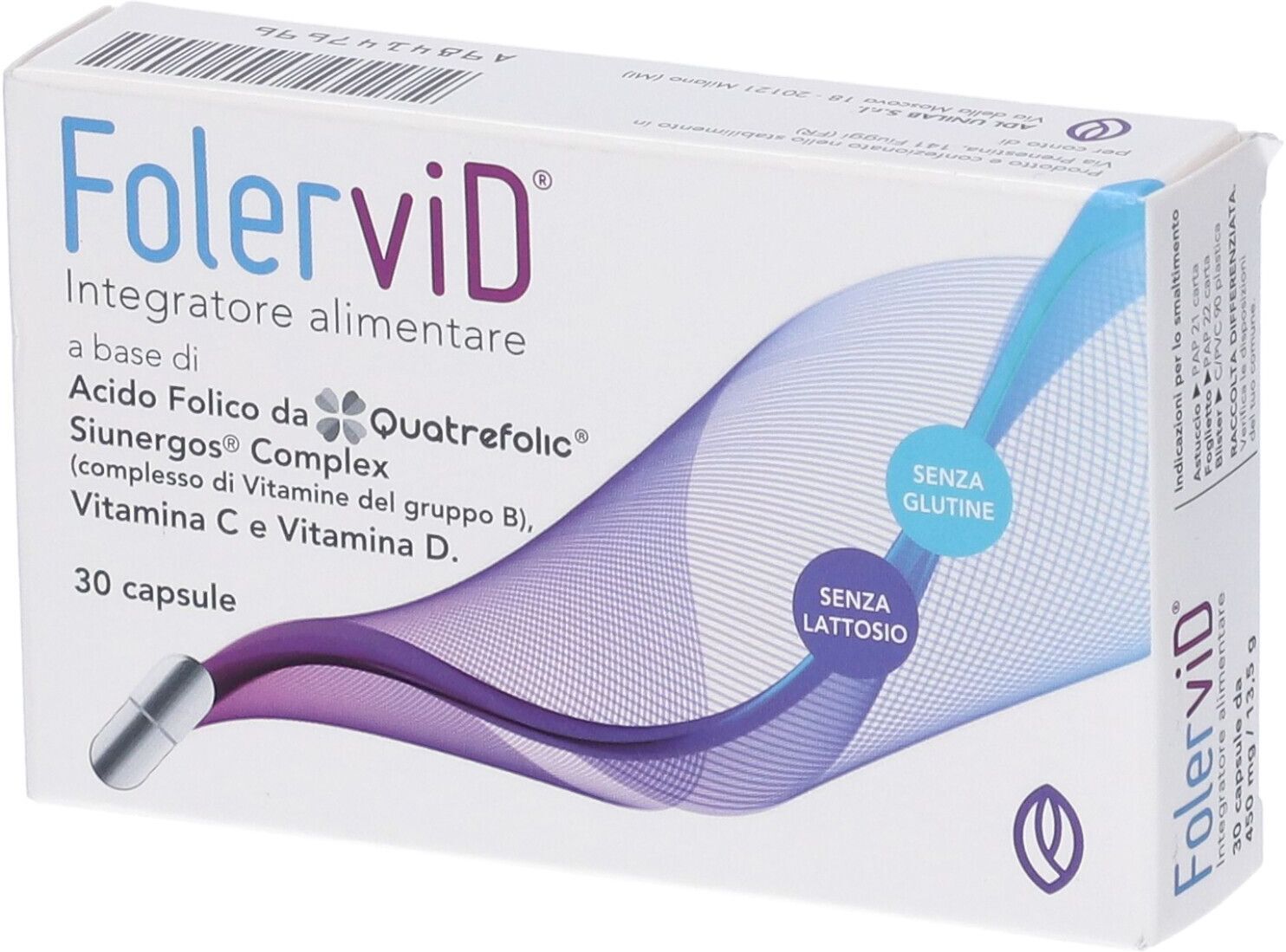 ADL UNILAB Srl FolerviD 30 Capsule