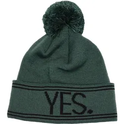 YES POM POM Mütze 2018 green