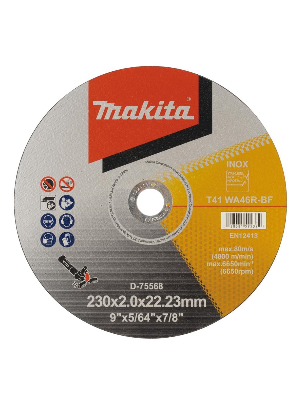 Makita D-75568 angle grinder accessory