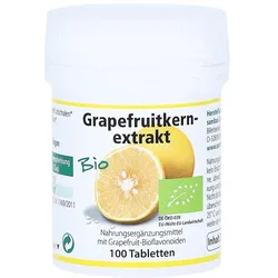 Grapefruit KERN Extrakt Bio Tabletten 100 St