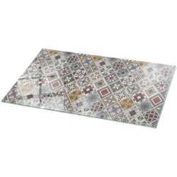 TISCHPLATTE 120x60 cm Mosaikmuster mit Ornamenten