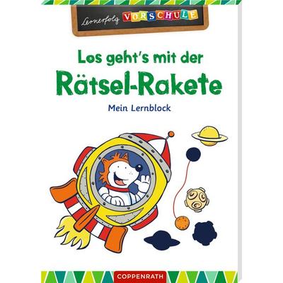 Los geht's mit der Rätsel-Rakete, Taschenbuch von Birgitt Carstens, Coppenrath, 978-3-649-64022-6