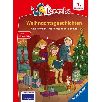 Leserabe 1. Lesestufe - Weihnachtsgeschichten, Gebundene Ausgabe von Anja Fröhlich, Ravensburger Verlag GmbH