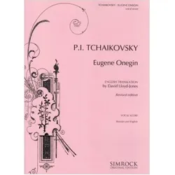 Eugen Onegin Klavierauszug (en/russ), Fachbücher von Peter Iljitsch Tschaikowsky
