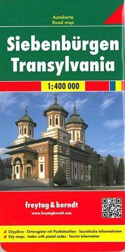 Freytag-Berndt und Artaria KG - Freytag Berndt Autokarten, Siebenbürgen - Maßstab 1:400.000 - Preis vom 11.10.2026 03:10:56 h