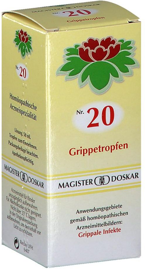 Magister Doskar Nummer 20 Grippetropfen 50ml