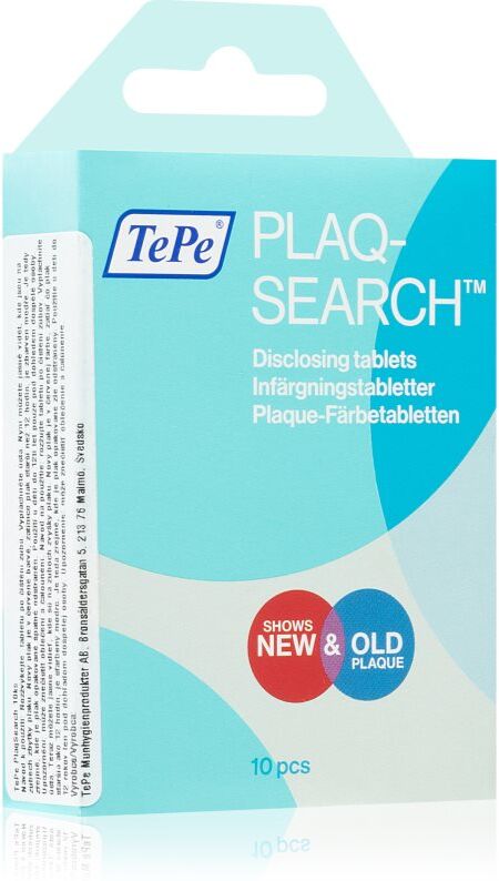 TePe PlaqSearch Comprimés révélateurs de plaque 10 pcs