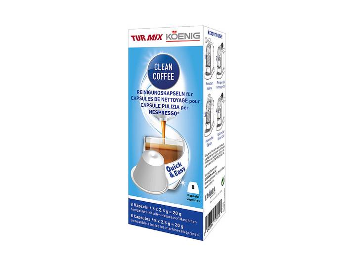 König Reinigungskapseln Clean Coffee