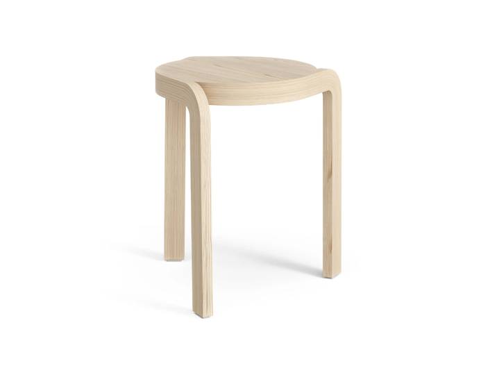 Swedese Spin Hocker H44cm Esche lackiert