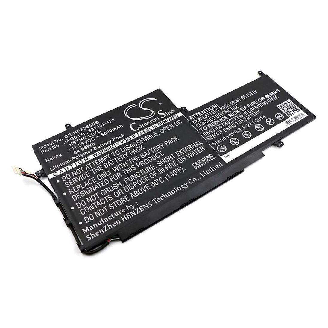 NoName Battery for HP Spectre X360 15 etc (4 Zellen) (HPX365NB)