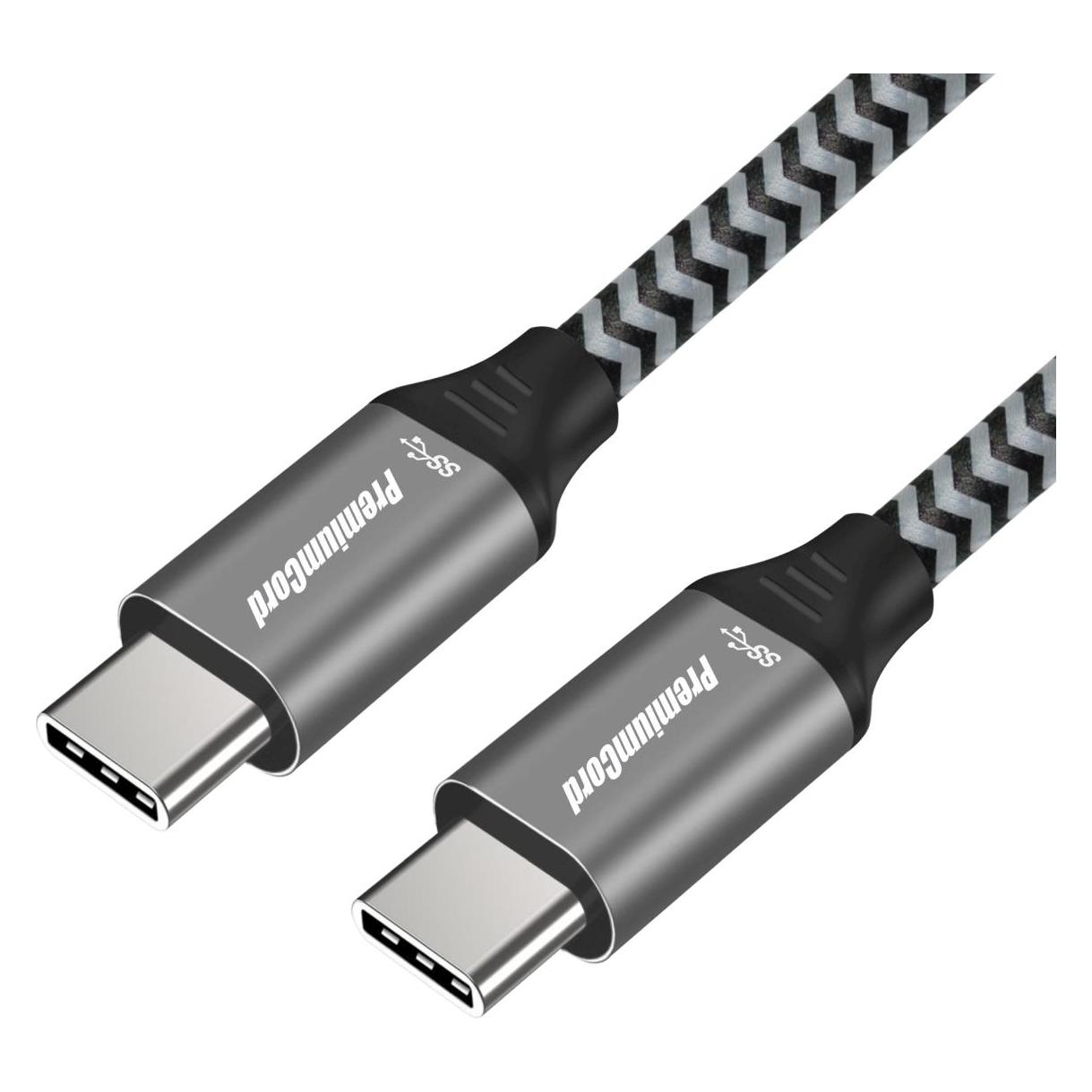 PremiumCord USB C - USB C (0.50 m, USB 3.2 Gen 1, 10 W) (KU31CT05)