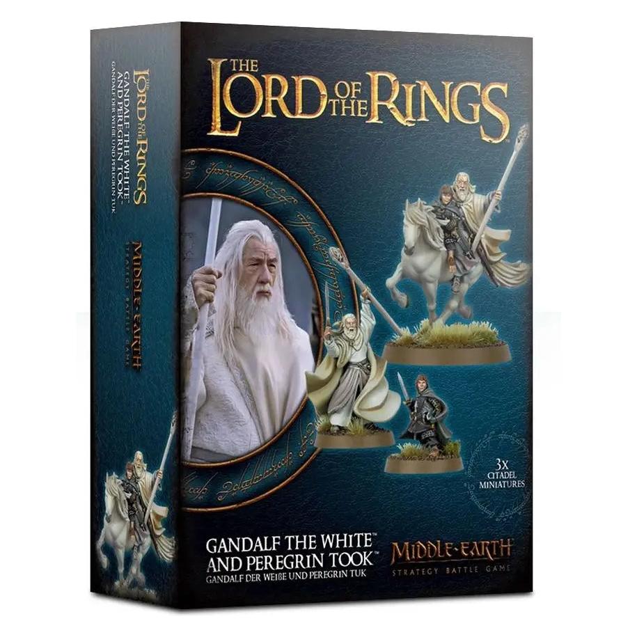 Games Workshop Gandalf the White and Peregrin Took - The Lord of the Rings: Middle Earth (Kunststoff) (99121499037)