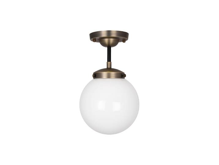 Retro Deckenlampe „Alley“ Ø 20/ H 33 cm Messing Globen Lighting