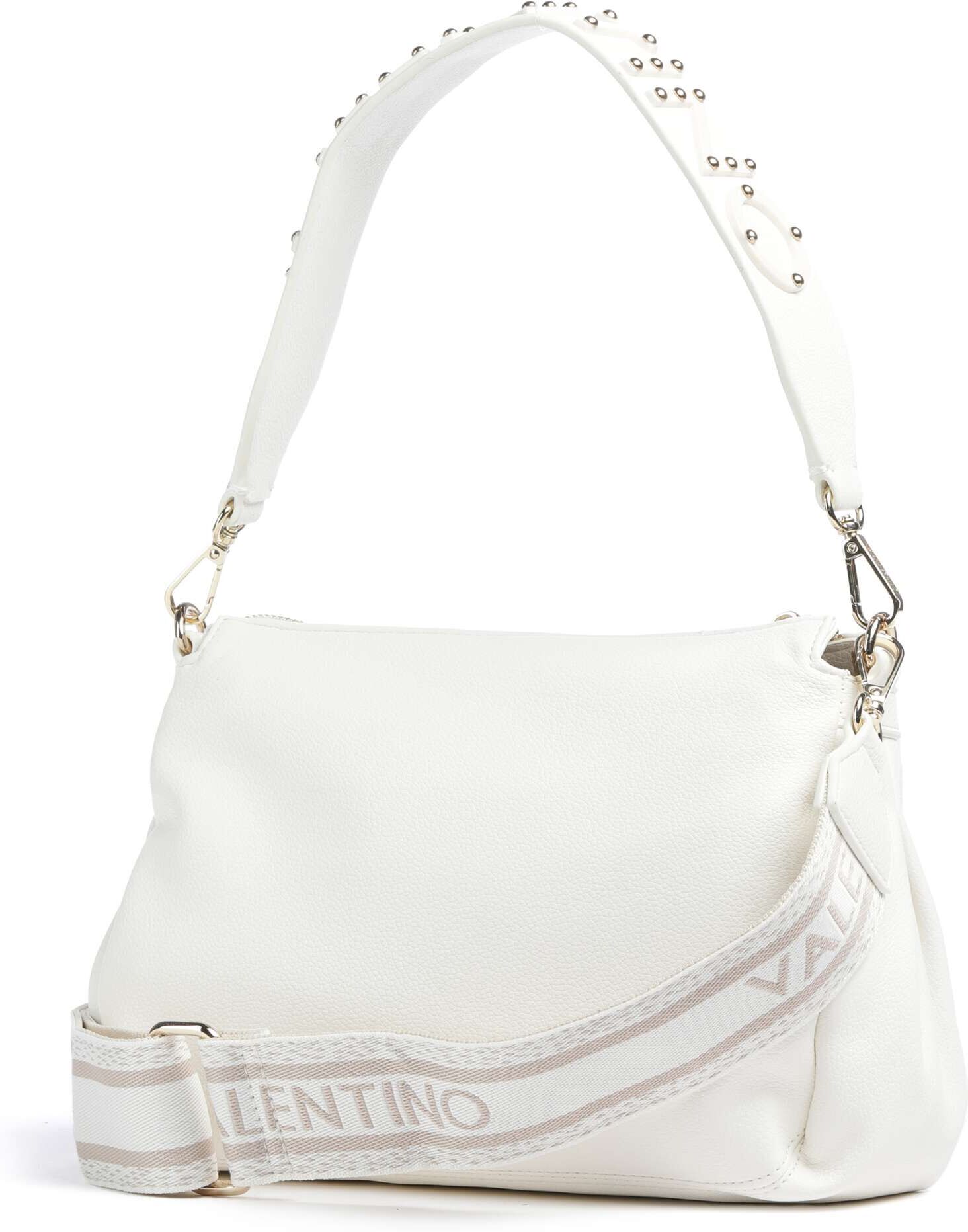 Valentino Bags Dea Re Schultertasche aus Leder, weiß