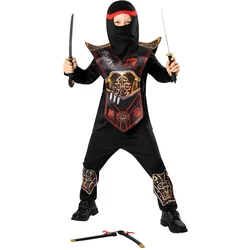 Rubies Kinderkostüm – Ninja Red Ninja Kinderkostüm für Jungen (M)