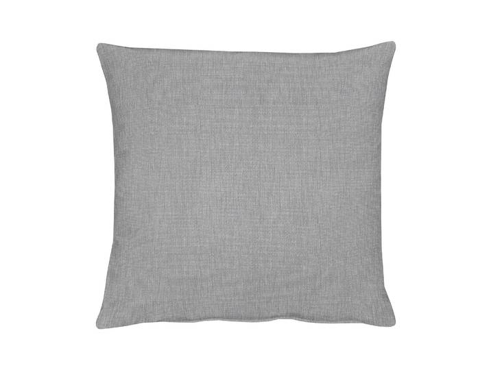 Housse de coussin Torino Gris/Granit 49 x 49cm Tissu