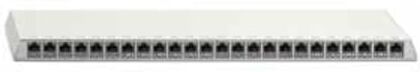 Rutenbeck Patchpanel PP-Cat.6A 24 Port geschirmt reinweiß (23611124)