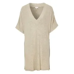 Damella Knitted Lounge Tunic Beige X-Large Damen