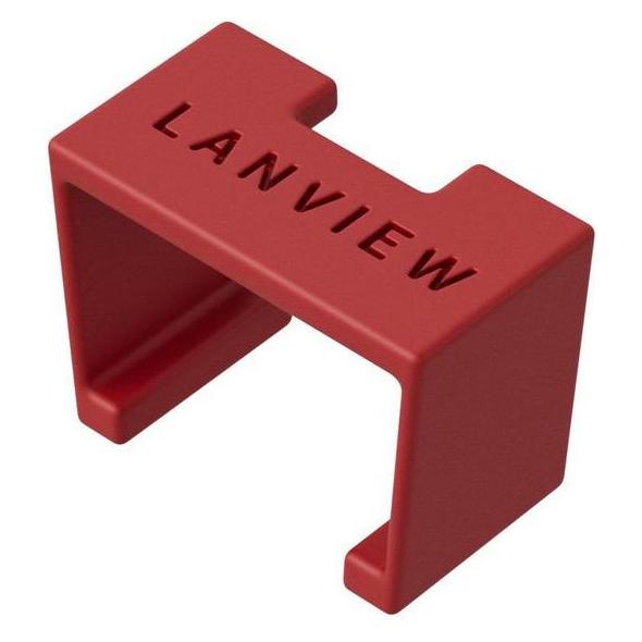 Lanview SmartClicks Clips 20pcs Red (LVT-SC-R)