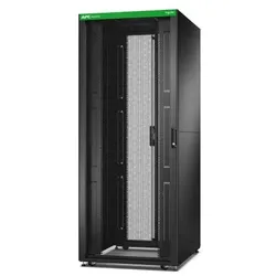 APC Easy Rack 800mm/42HE/800mm mit Dach, Seitenwand, Rollen, Füßen und 4 Halterungen, ohne Boden, schwarz