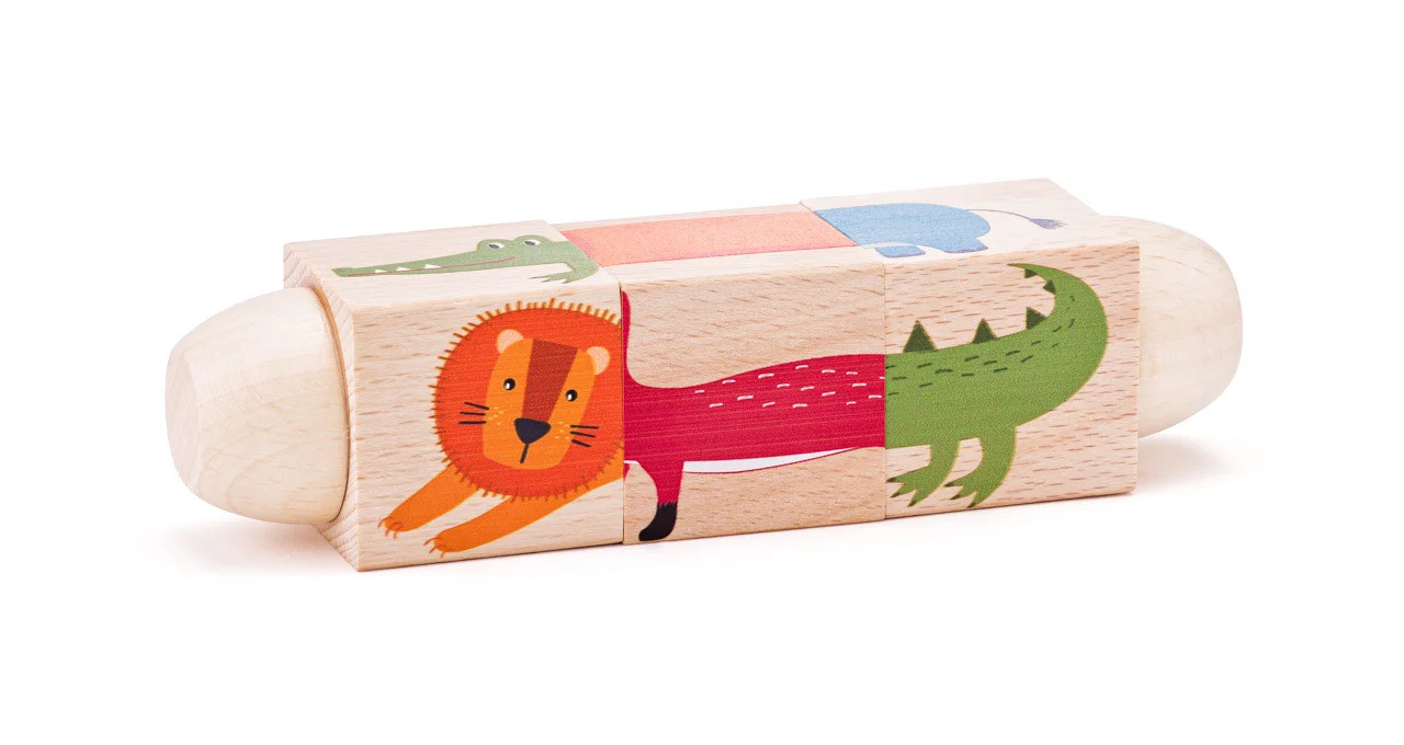 Woody Woody Puzzelblok Jungle 91976