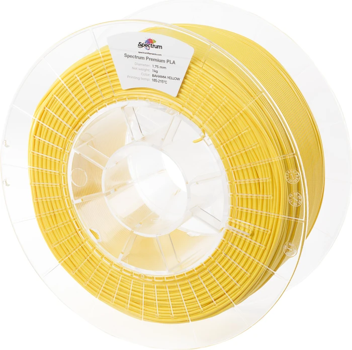 Filament Spectrum Premium PLA 1.75mm Bahama Yellow 1Kg