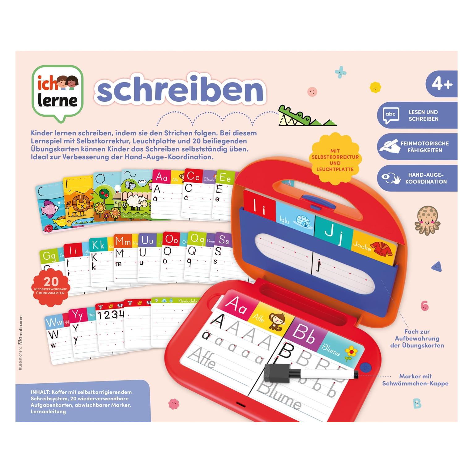 Jumbo Buchstaben und Wörter schreiben (Deutsch, 4 Jahre) (609-19-890)