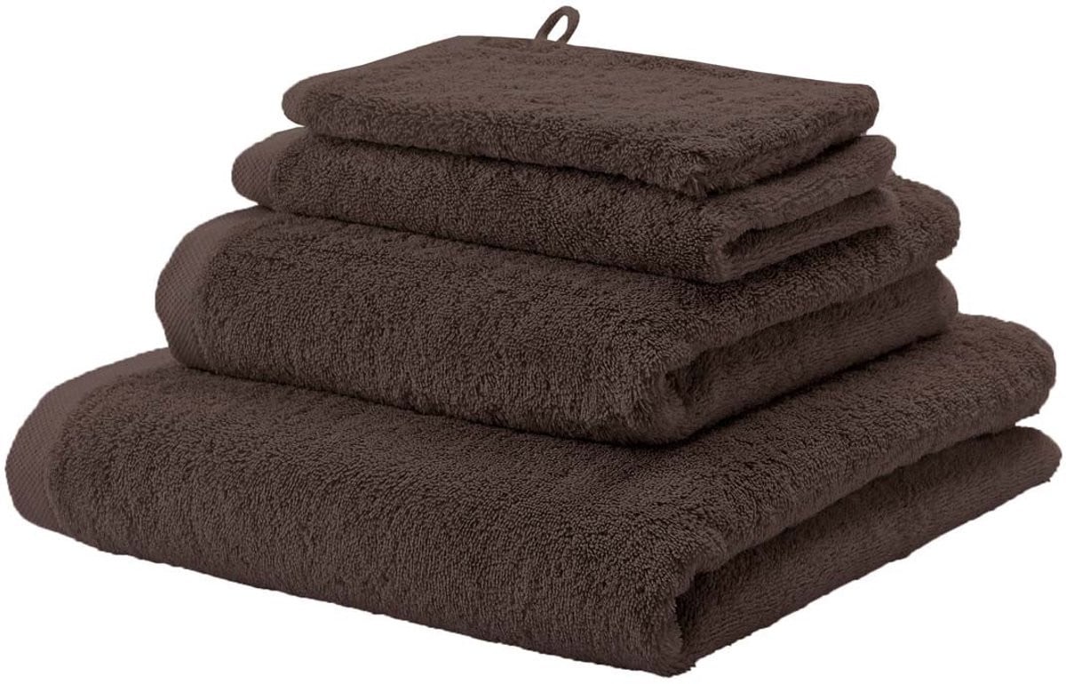Aquanova London washandje Pecanbruin