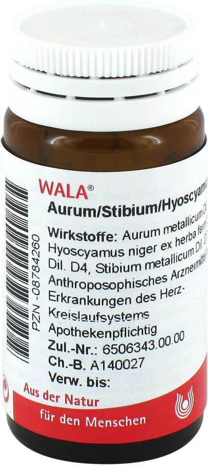Wala Aurum/ Stibium/ Hyoscyamus Globuli