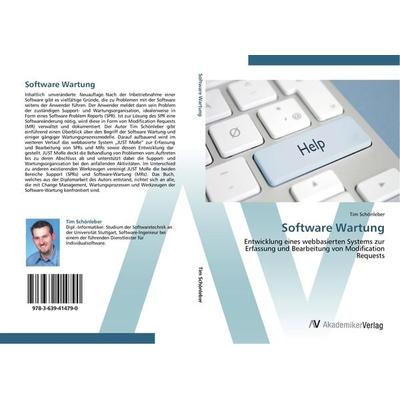 Software Wartung, Taschenbuch von Tim Schönleber, AV Akademikerverlag, 978-3-639-41479-0