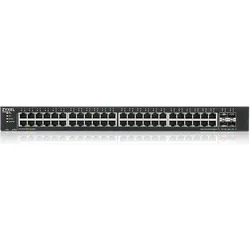 Zyxel XGS1935-52 52-Port Smart Managed Switch, 48x GbE RJ45 (52 Ports), Netzwerk Switch, Schwarz