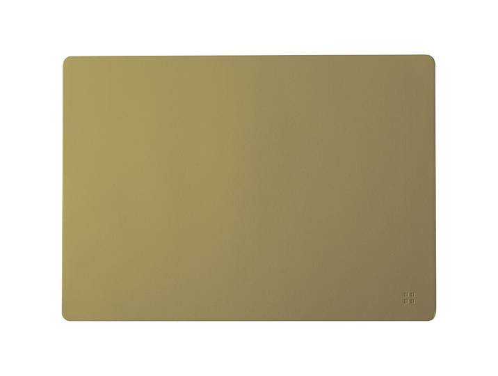 Tischset Ambiente gold PVC Eigene Form B 45 cm