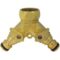 C.K Magma, Schlauchanschluss + Schlauchverbinder, Messing 2-Wege-Verteiler 24,2 (2 Wege Verteiler, 24 mm)