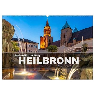 Baden-Württemberg - Heilbronn (Wandkalender 2027 DIN A2 quer), CALVENDO Monatskalender