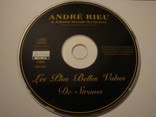 Andre Rieu - Les Plus Belles Valses De Strauss - Preis vom 27.09.2026 03:53:48 h