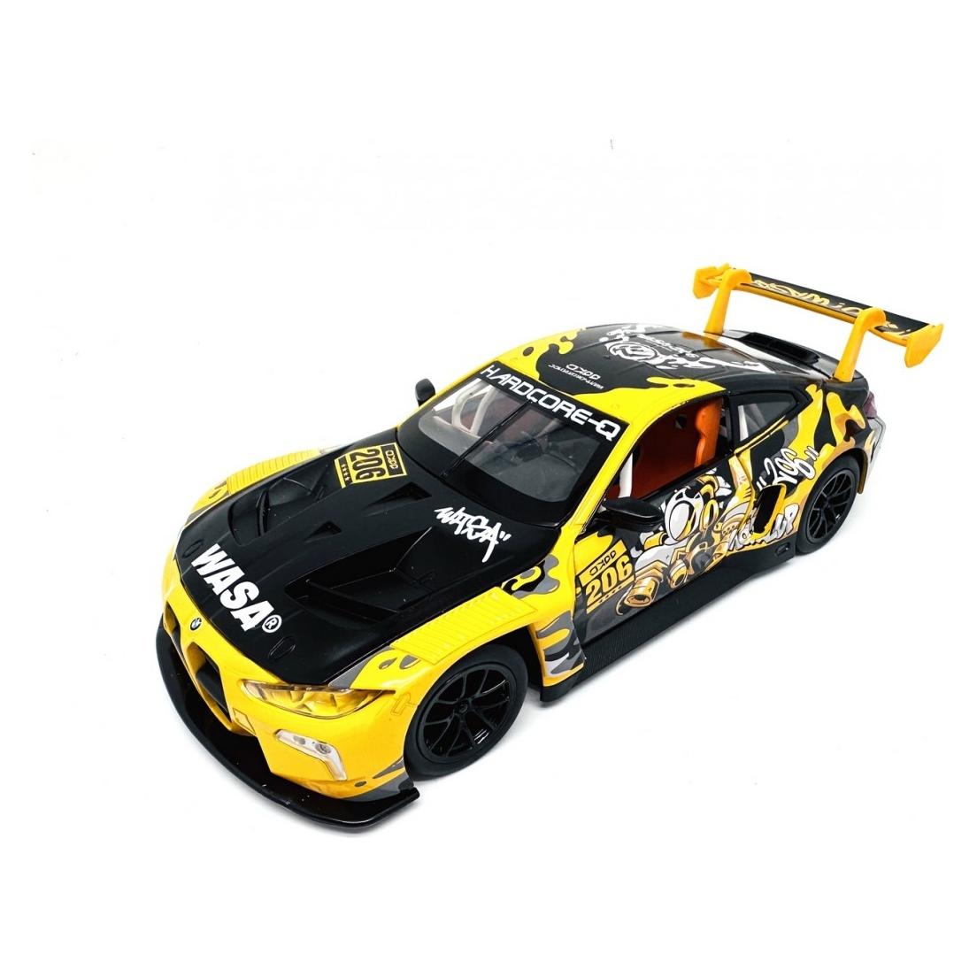 Pulio MSZ model BMW M4 GT3 żółty św/dźw 68296A 00508 (10268296A/YL)