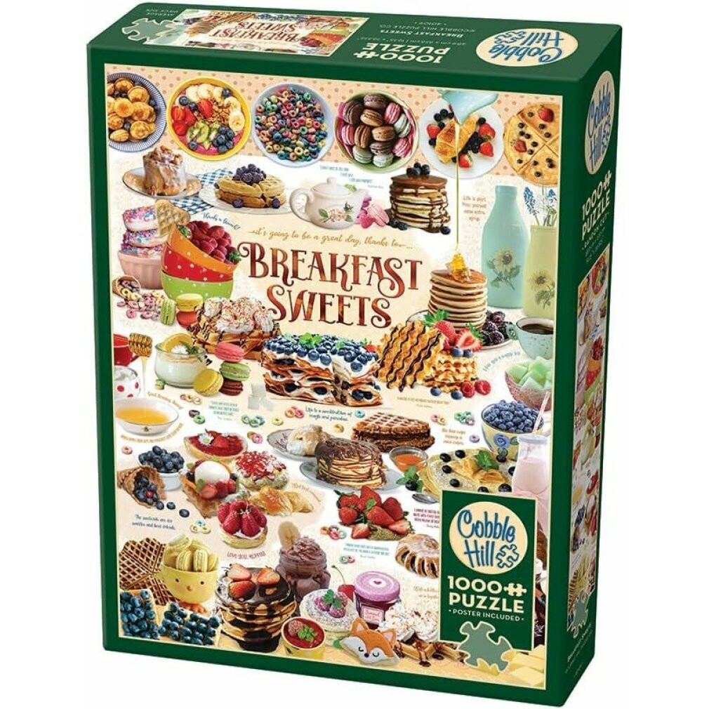 Cobble Hill 1000 stukjes puzzel - Ontbijtgebakjes