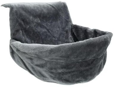 Uplift Essentials Luxury Hanging Cat Hammock And Radiator Bed gray Circular