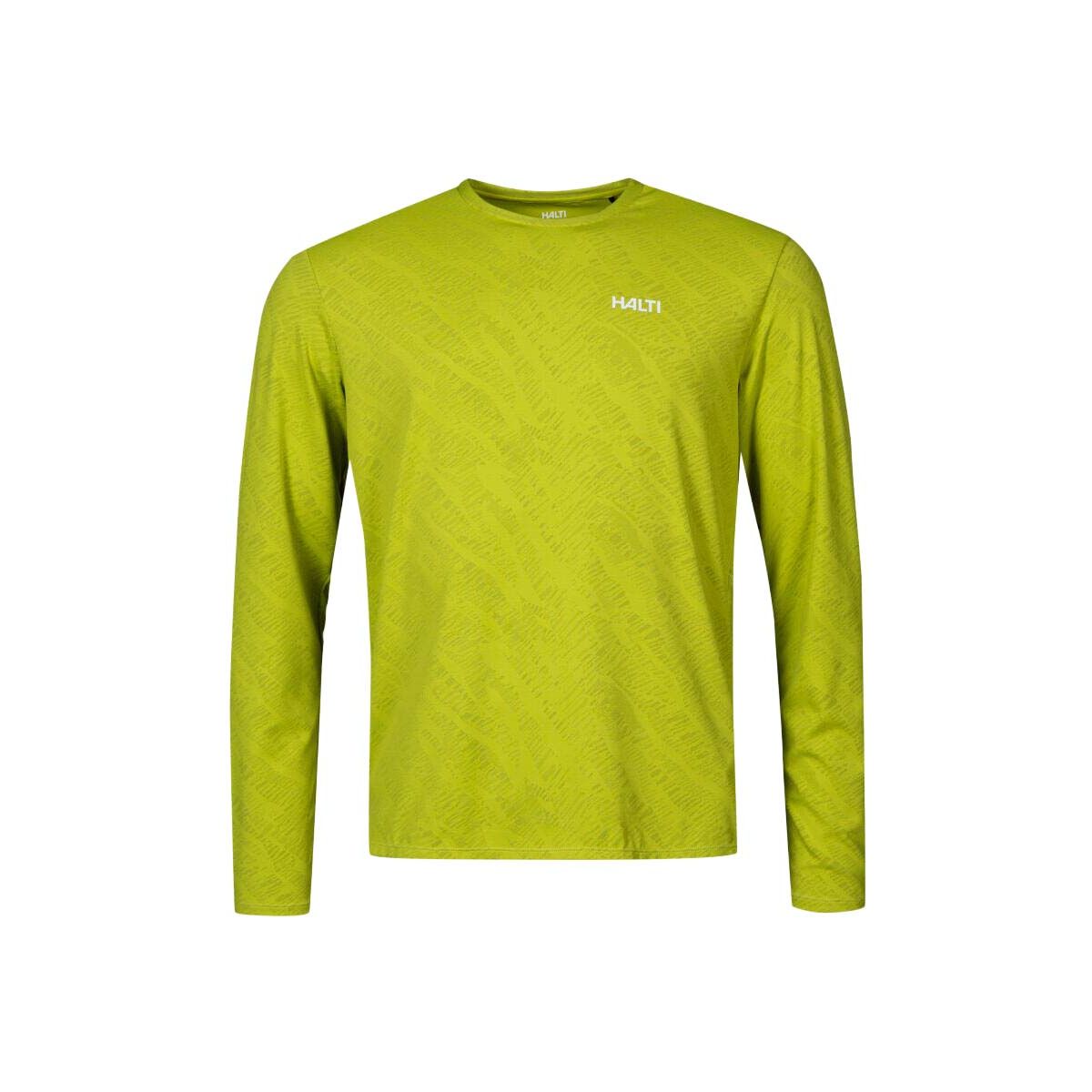 Halti Oulanka M Long-sleeve Shirt grenoble green (H55) M 086-0887-H55-M