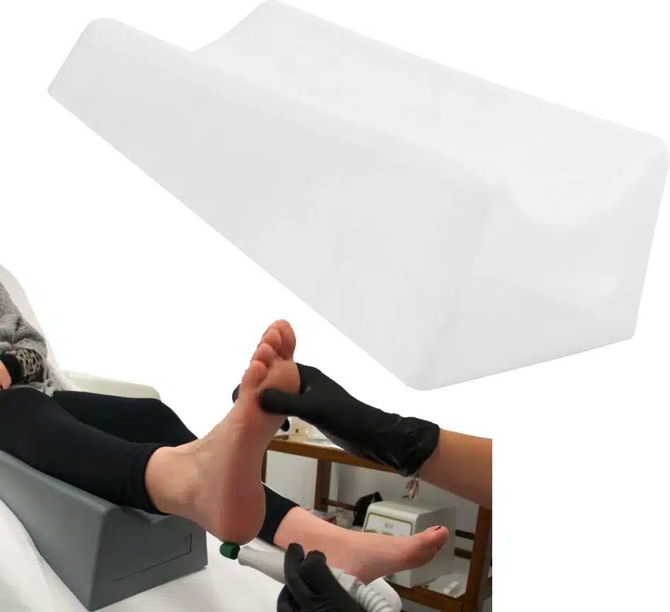 Tuttoperlestetica Poggiapiedi per poltorna pedicure podologica poggia piedi polpaccio gamba per podologia