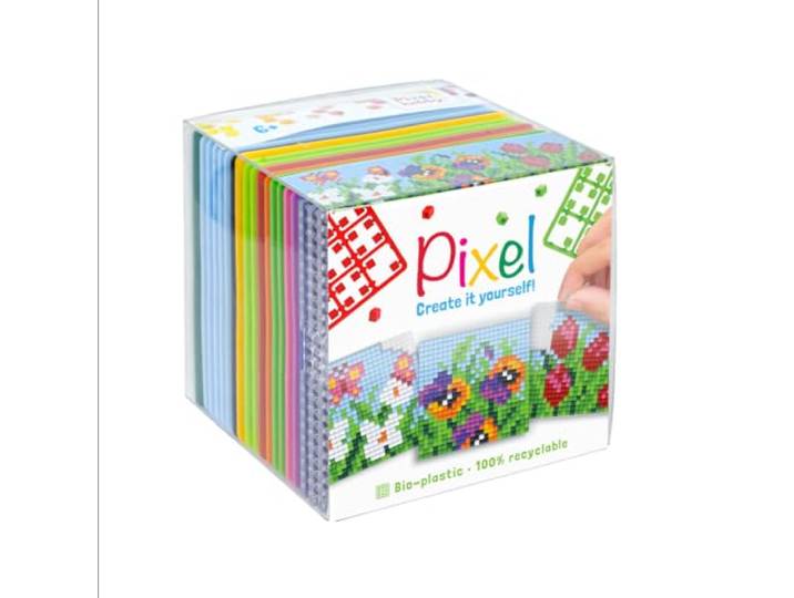 Pixelhobby Kubus Bloemen 6+ Mosaic Set