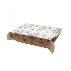 Schachtel mit 300 Tischdecken aus Papierschnitt, 120 x 120, dekoriert mit Paris