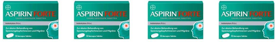 Aspirin Forte 1000 mg überzogene Tabletten