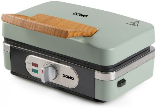DOMO-ELEKTRO DOMO Appareil croque / gril / gaufrier 3-en-1 - vert DO9276C