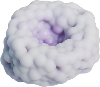 JoyToys Soft Slow Rising Stress Relief Ball Squishy Stress Ball Sensory Fidget Toy For Kids & Adults purple