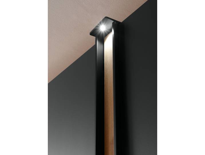 Schrankleuchte WIEMANN LAGOS , schwarz, B:9,5cm H:1cm T:10cm, Leuchten, Schrankleuchte, Energiesparende LED Leuchtmittel