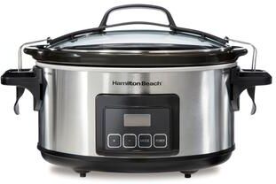 Hamilton Beach Programmable Stay or Go 6 Quart Slow Cooker