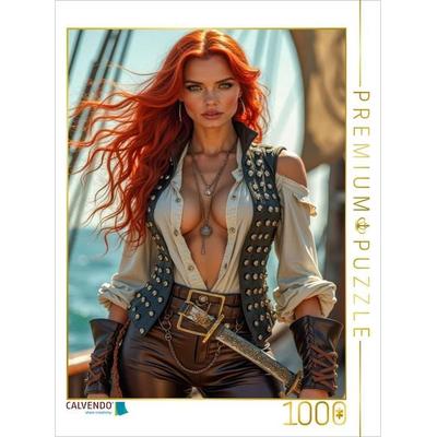 CALVENDO Puzzle Pirate Cressida Lightninglash | 1000 Teile Lege-Größe 64x48cm Foto-Puzzle für glückliche Stunden